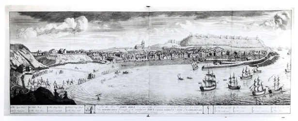 Ansicht von Scarborough, 1735